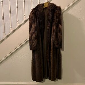 Raccoon coat